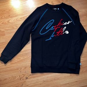 Cookies SF sweater navy blue large